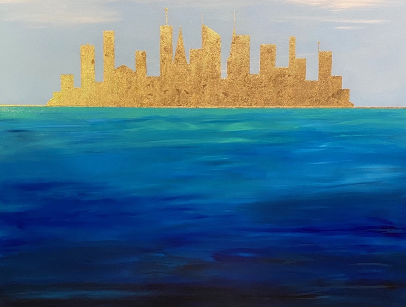 El Dorado City of Gold by artist Holly Craig